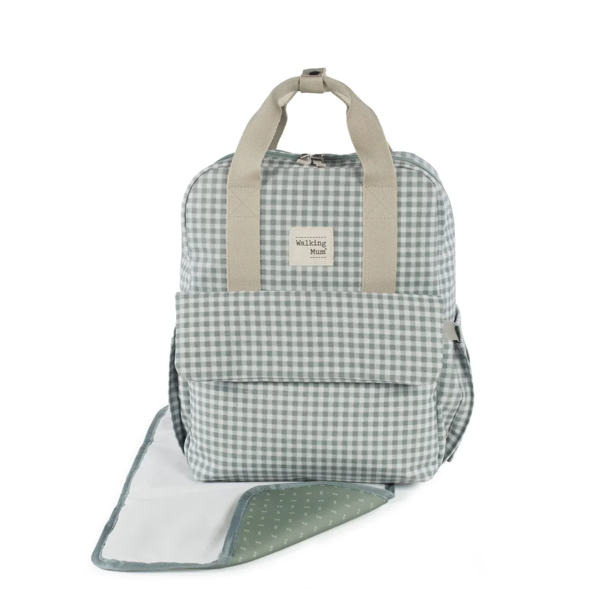 Walking mum mochila i love vichy verde - Image 2