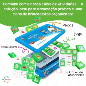 Caixa de atividades para jogos Super Combo