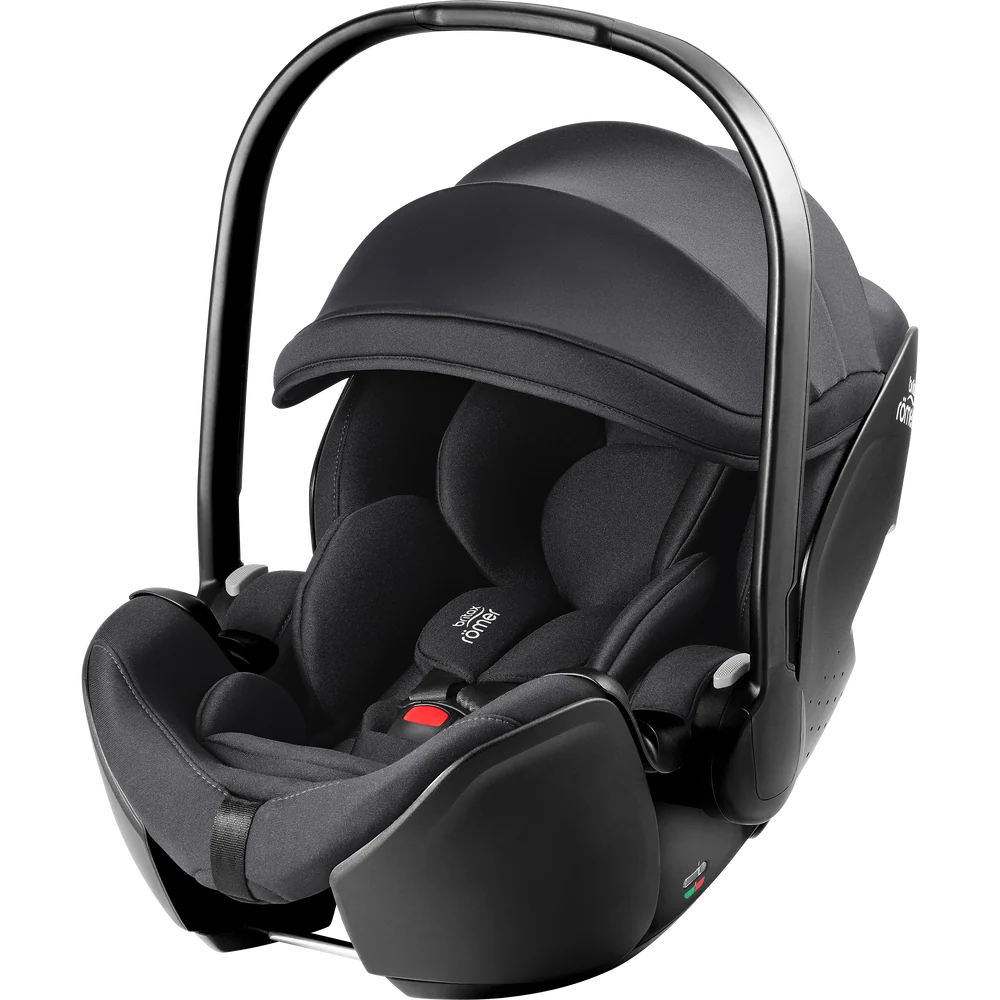 Britax Romer Baby-Safe Pro Deep Black + Forra de Verão - Image 3