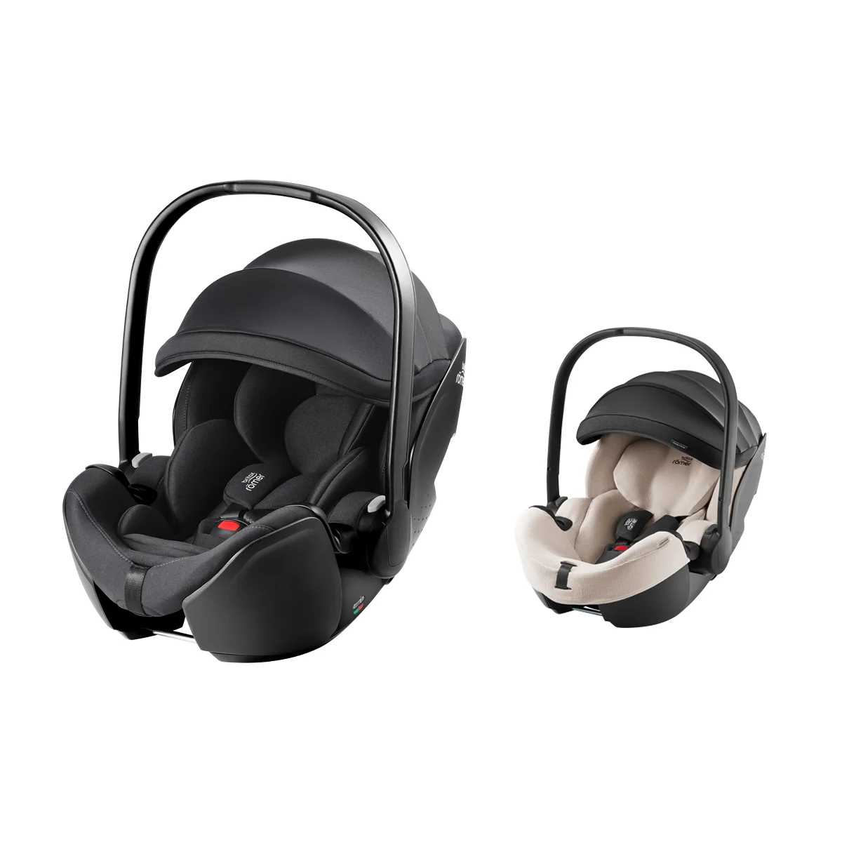 Britax Romer Baby-Safe Pro Deep Black + Forra de Verão