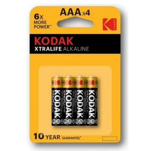 Blister 4x Pilhas R3 / AAA - KODAK