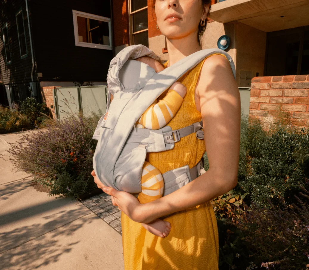 Ergobaby Omni Deluxe Cotton Pearl Grey - Image 7