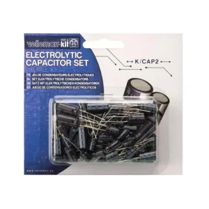 Kit de 120 condensadores eletrolíticos
