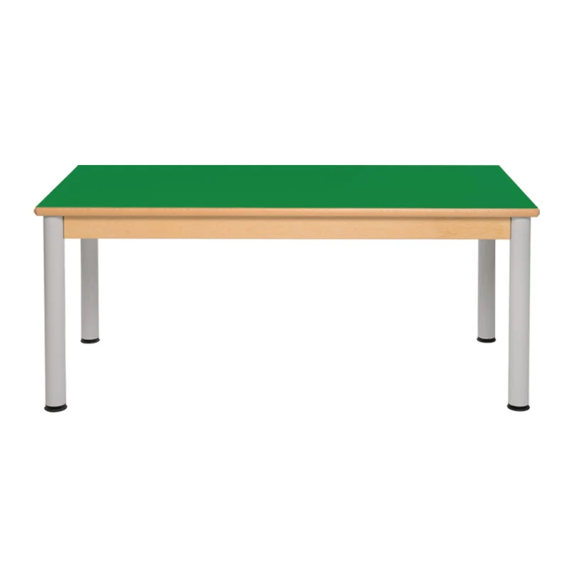 Mesa dupla com estrutura de madeira e pernas metálicas - Image 9