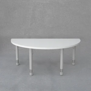 Mesa semi circular Alana (Vários Tamanhos) - Branco